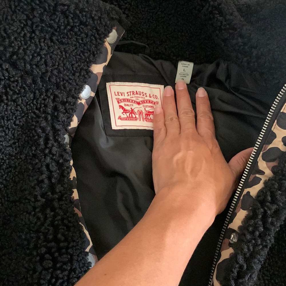 Black Levi’s jacket